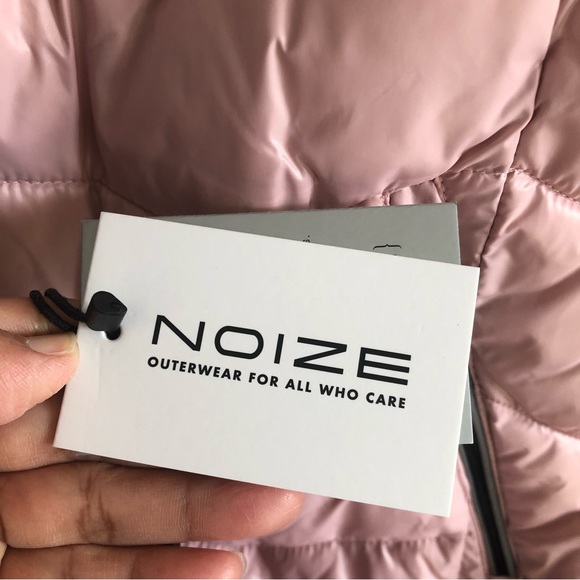 Noise winter coat/new with tag never use/dusty pink/size 1x - Picture 2 of 4